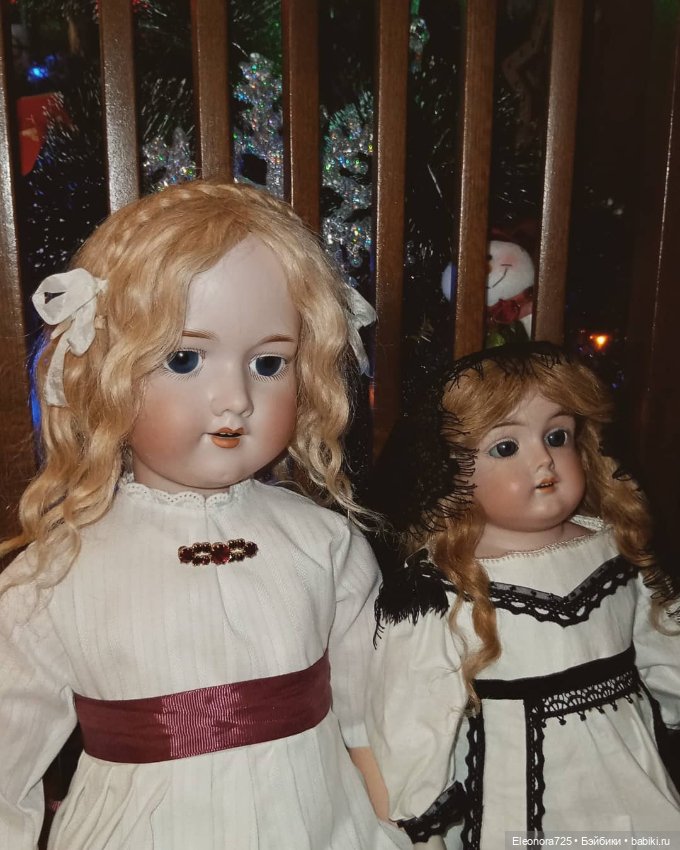 Самые любимые у ёлочки🎄✨ — Антикварные куклы Armand Marseille (AM): молд 390