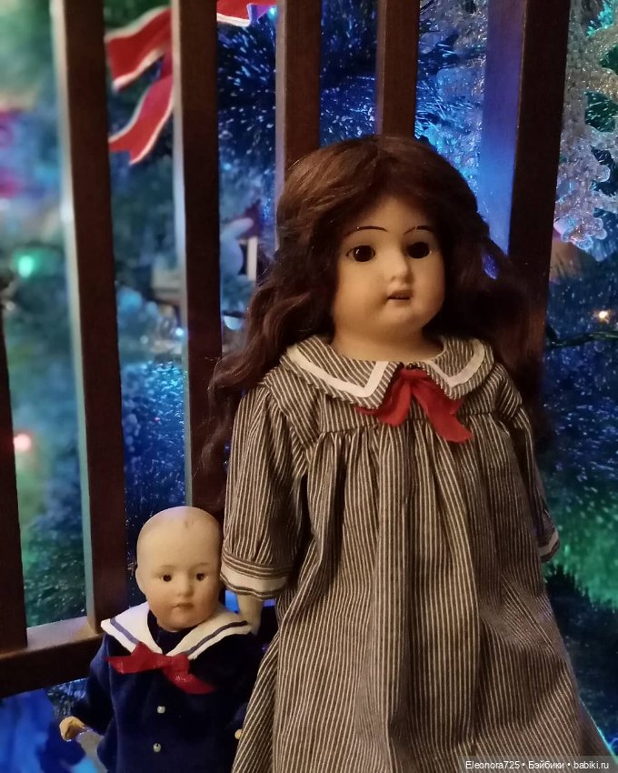 Самые любимые у ёлочки🎄✨ — Антикварные куклы Armand Marseille (AM): молд 390