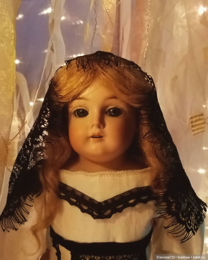 Самые любимые у ёлочки🎄✨ — Антикварные куклы Armand Marseille (AM): молд 390 (фото 10)