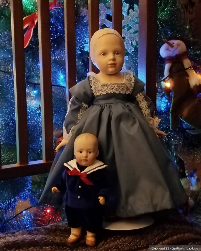 Самые любимые у ёлочки🎄✨ — Антикварные куклы Armand Marseille (AM): молд 390