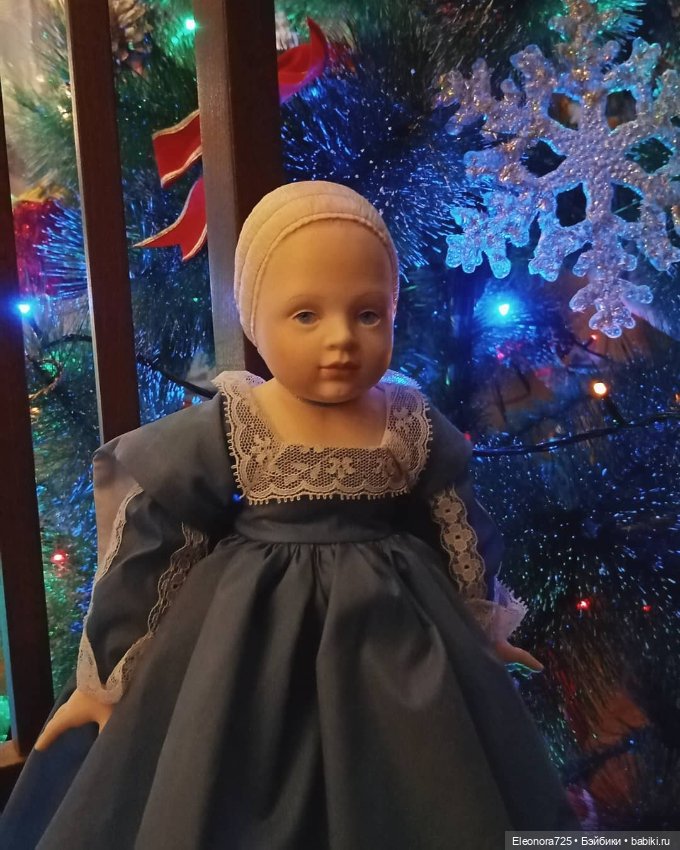 Самые любимые у ёлочки🎄✨ — Антикварные куклы Armand Marseille (AM): молд 390 (фото 3)