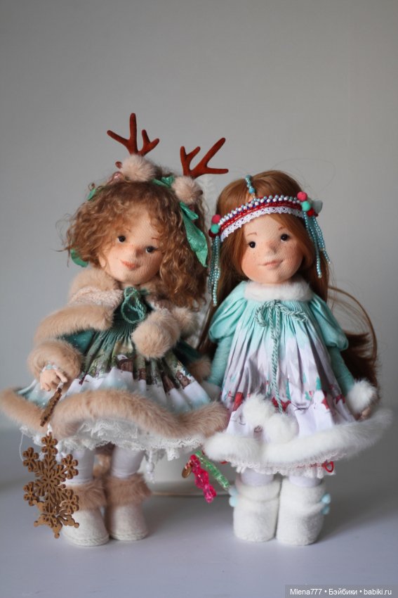 Зимушка зима — Авторские текстильные куклы: Вальдорфские (фото 7)