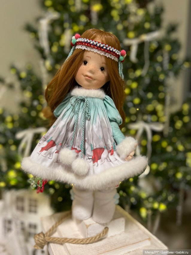 Зимушка зима — Авторские текстильные куклы: Вальдорфские (фото 6)