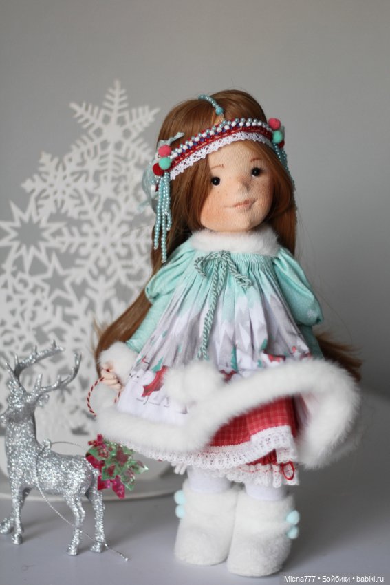 Зимушка зима — Авторские текстильные куклы: Вальдорфские (фото 2)
