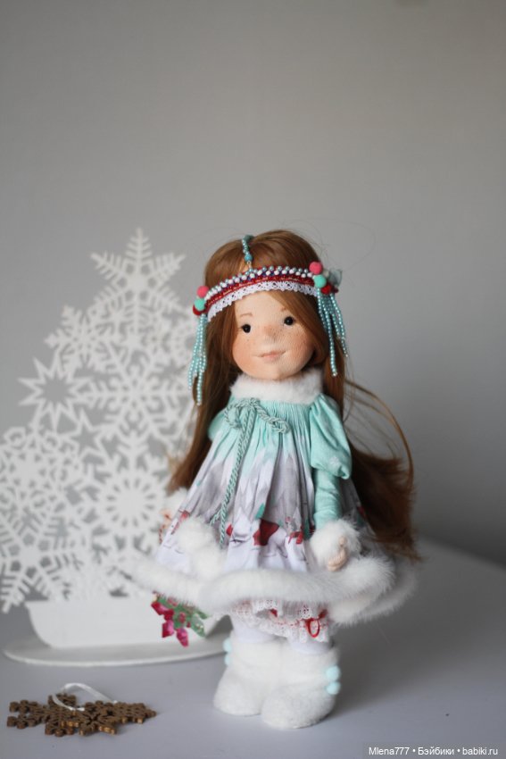 Зимушка зима — Авторские текстильные куклы: Вальдорфские (фото 3)