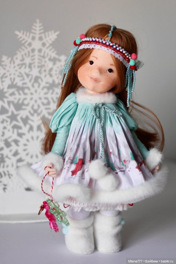 Зимушка зима — Авторские текстильные куклы: Вальдорфские (фото 4)