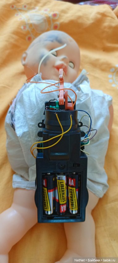 Помогите починить говорящего пупса