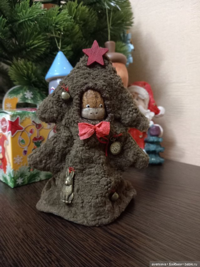 Клаус Орешкин — Текстильные игрушки и примитивы: кофейные (фото 5)