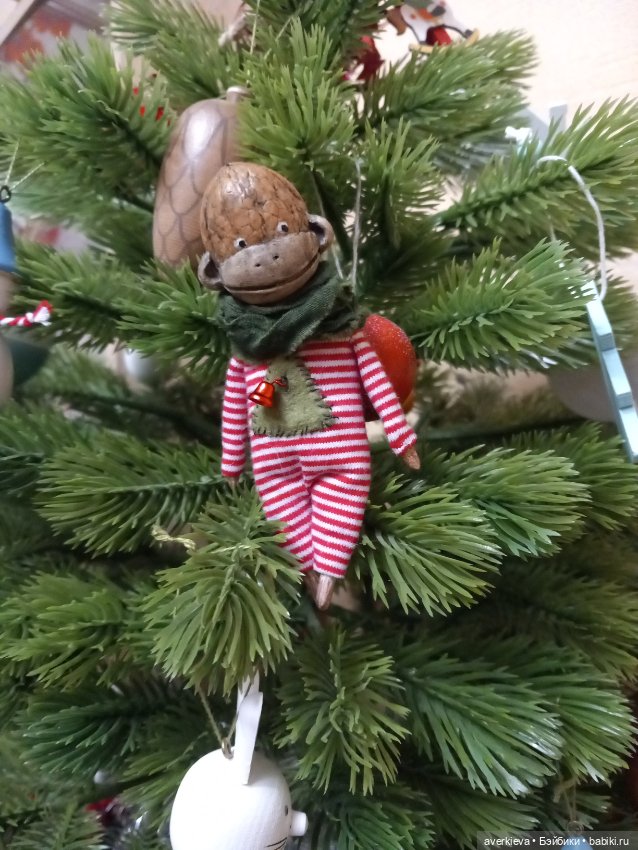 Клаус Орешкин — Текстильные игрушки и примитивы: кофейные (фото 9)