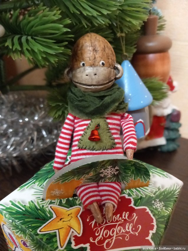 Клаус Орешкин — Текстильные игрушки и примитивы: кофейные (фото 8)