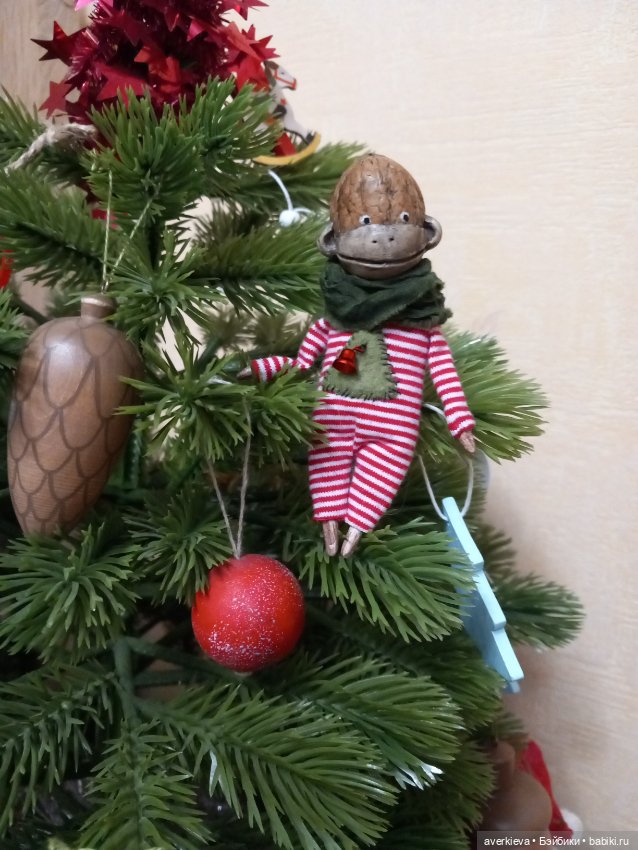 Клаус Орешкин — Текстильные игрушки и примитивы: кофейные (фото 10)