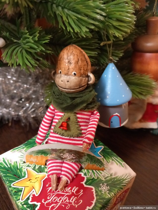 Клаус Орешкин — Текстильные игрушки и примитивы: кофейные (фото 7)