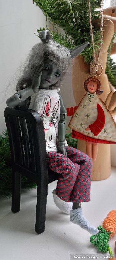 Новогоднее настроение — Домашние фото авторских кукол: личные коллекции