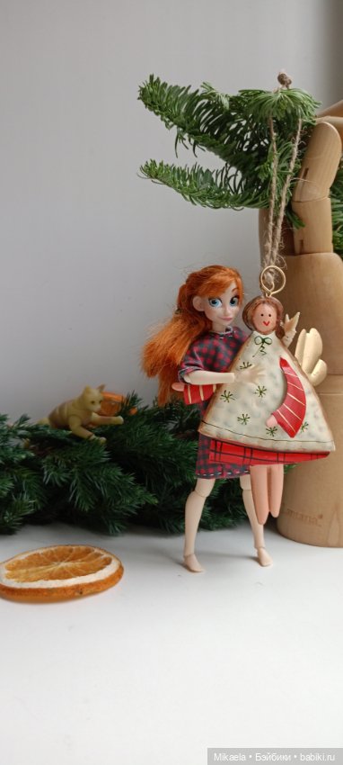 Новогоднее настроение — Домашние фото авторских кукол: личные коллекции