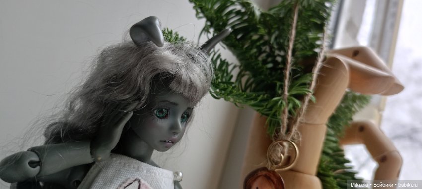 Новогоднее настроение — Домашние фото авторских кукол: личные коллекции