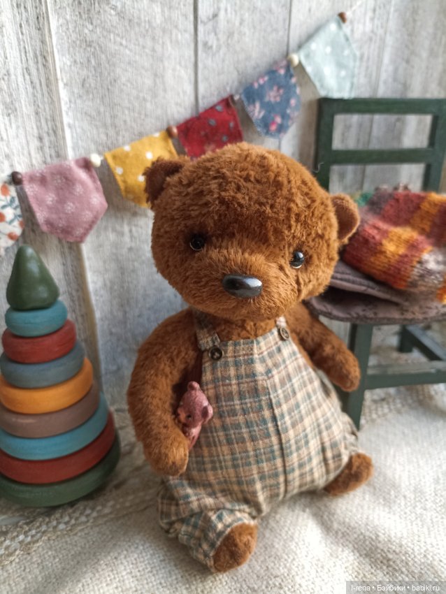 Медвежонок Ози — Авторские мишки Тедди и друзья: фото (фото 5)