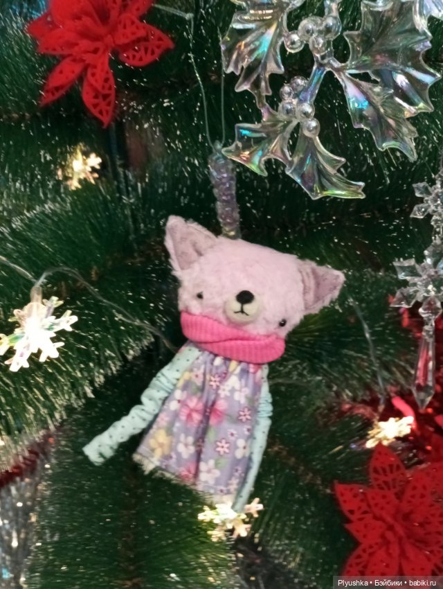 Муля и ёлки — Домашние фото авторских игрушек: Тедди