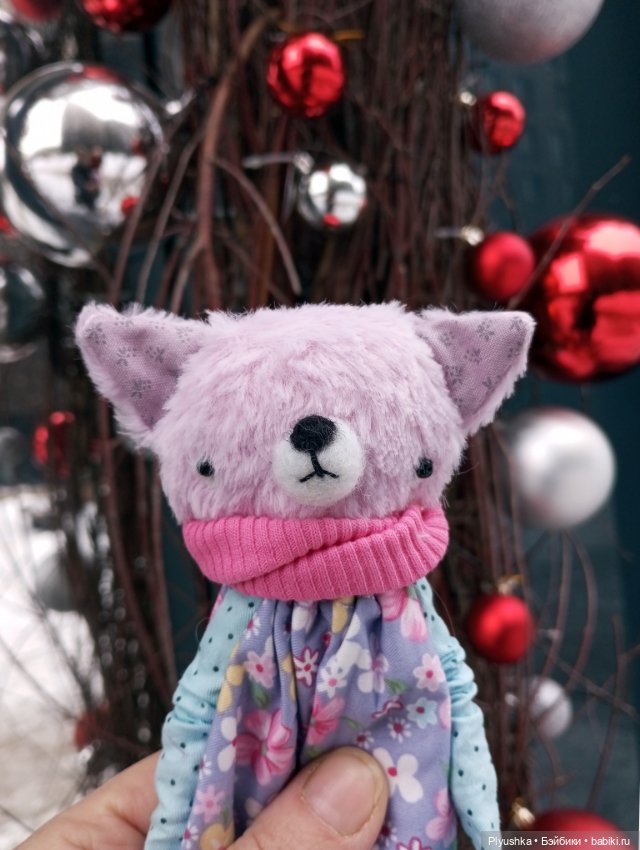 Муля и ёлки — Домашние фото авторских игрушек: Тедди