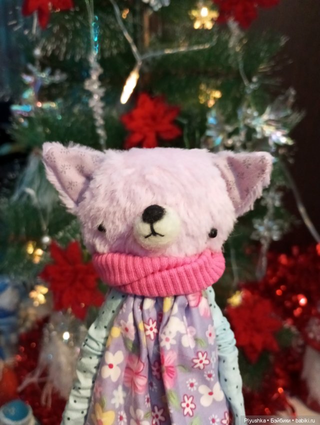 Муля и ёлки — Домашние фото авторских игрушек: Тедди (фото 2)
