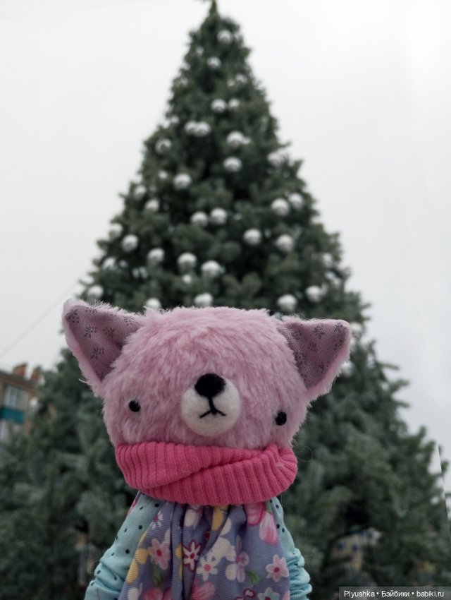 Муля и ёлки — Домашние фото авторских игрушек: Тедди (фото 9)