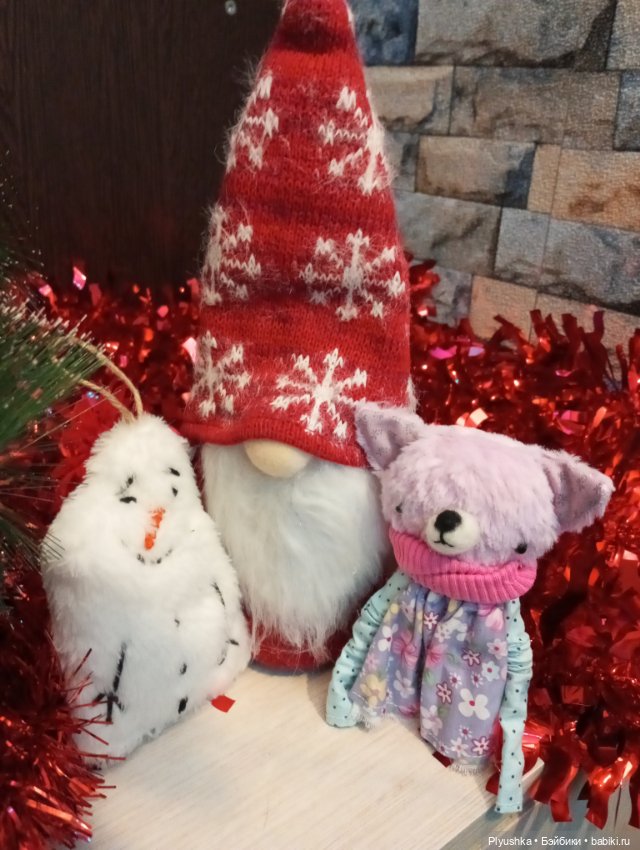 Муля и ёлки — Домашние фото авторских игрушек: Тедди (фото 3)
