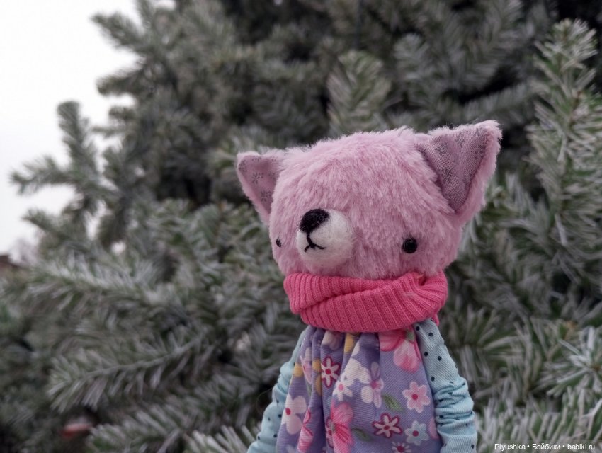 Муля и ёлки — Домашние фото авторских игрушек: Тедди (фото 10)