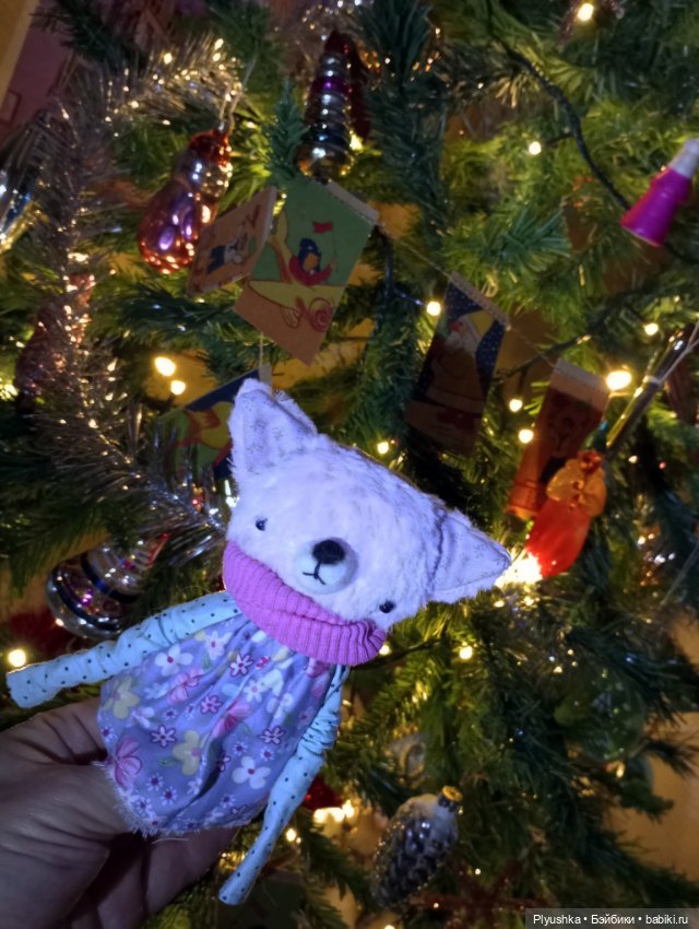 Муля и ёлки — Домашние фото авторских игрушек: Тедди (фото 5)