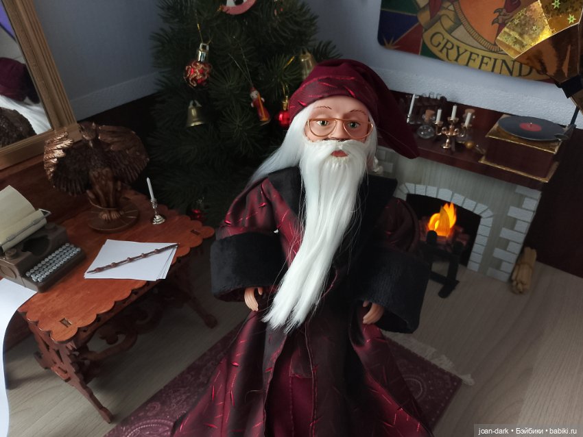 "Гарри Поттер". Дамблдор — Одежда и обувь для кукол своими руками: фото (фото 6)