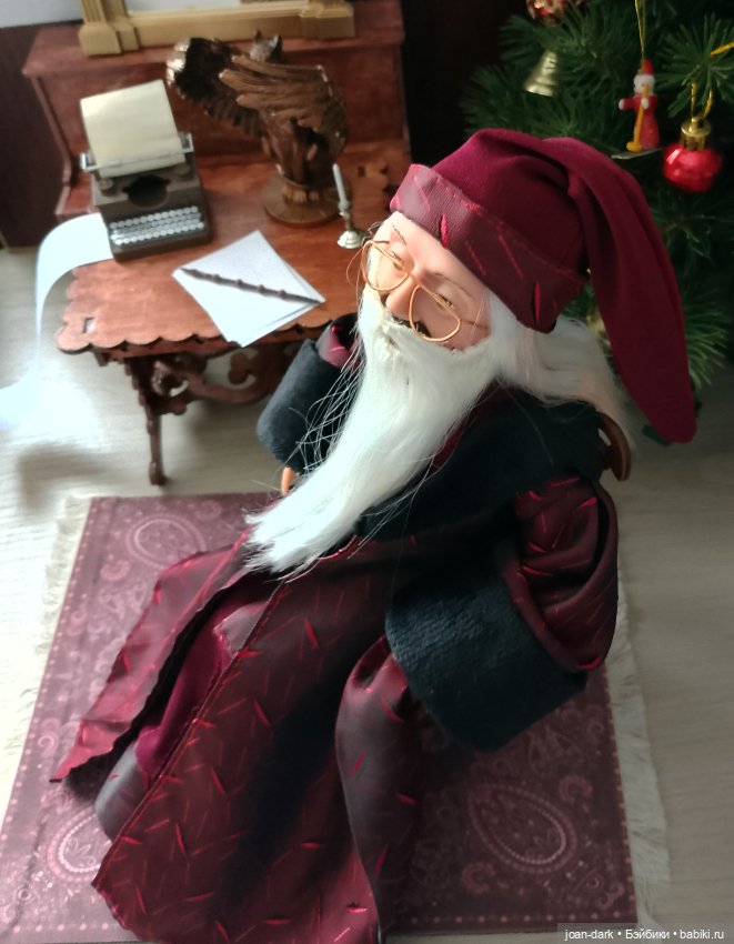 "Гарри Поттер". Дамблдор — Одежда и обувь для кукол своими руками: фото (фото 3)