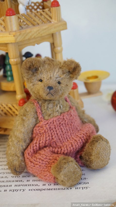 Мишка Бернард ❤️ — Авторские мишки Тедди и друзья: фото