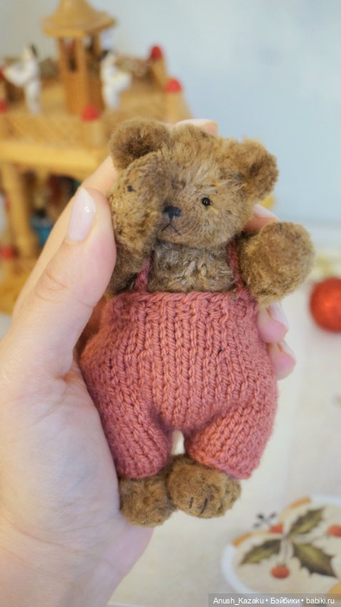 Мишка Бернард ❤️ — Авторские мишки Тедди и друзья: фото (фото 2)