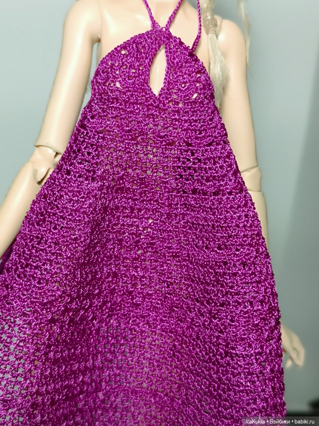 Сарафан цвета фуксии — Одежда и обувь для кукол BJD (БЖД): 1/3 (фото 6)