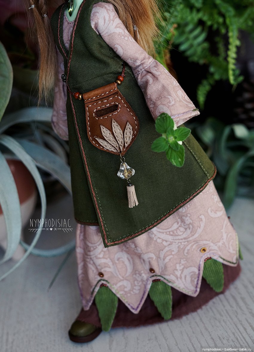 Собирательница свежей мяты. Авторский наряд для куклы 1/6 (фото 2)