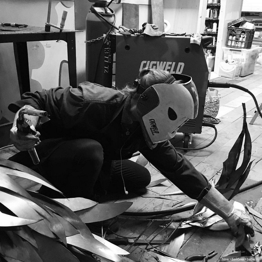 Скульптуры из металла Georgie Seccull (фото 7)