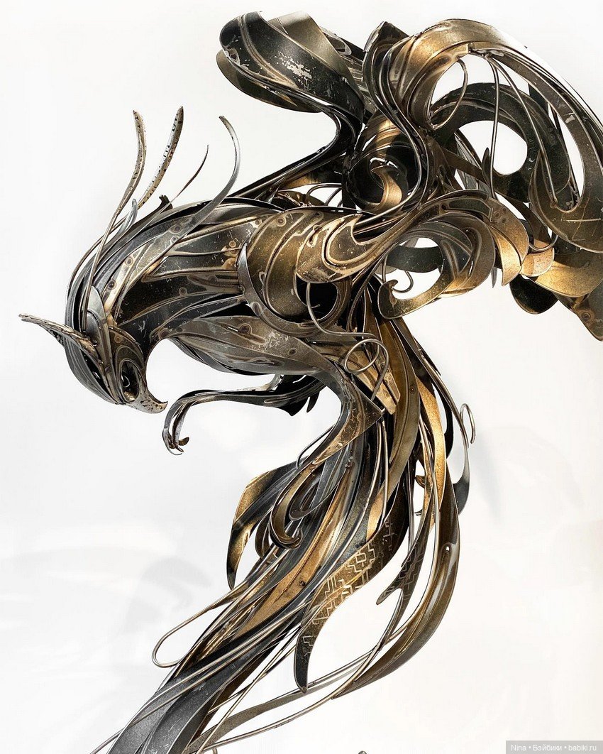 Скульптуры из металла Georgie Seccull (фото 10)