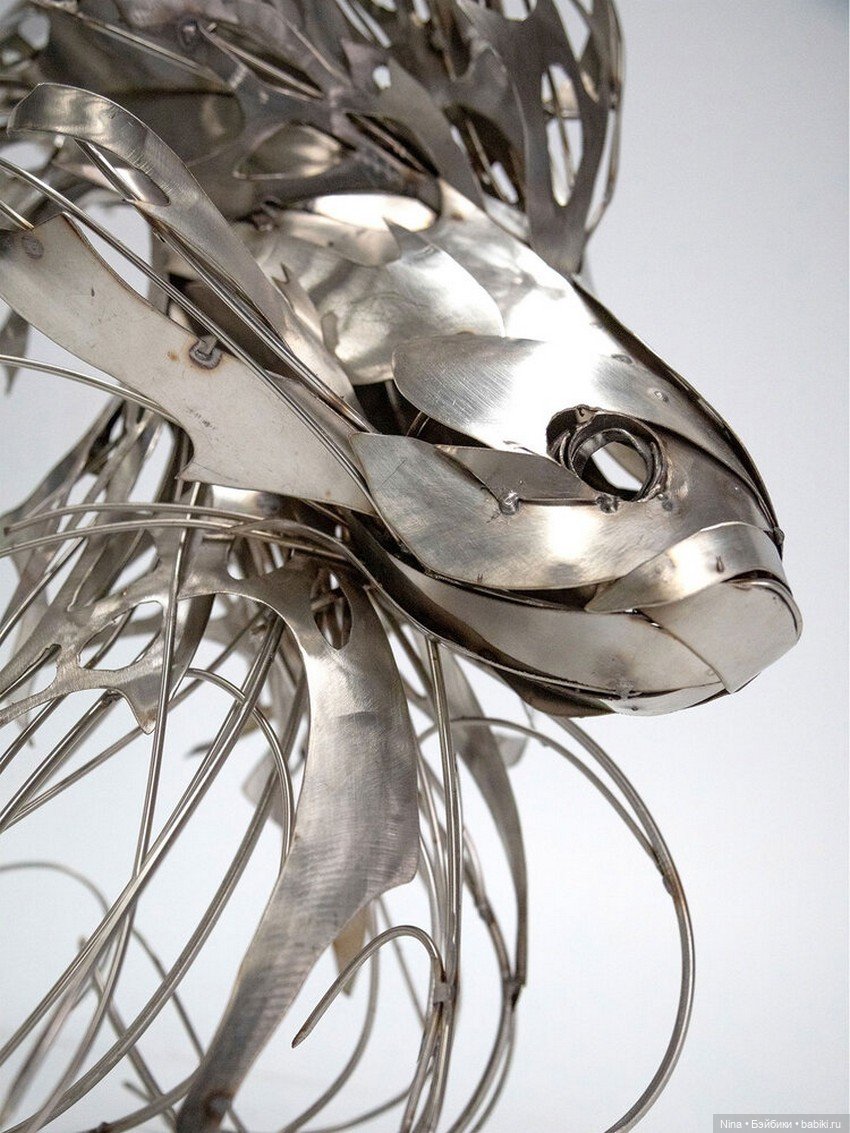 Скульптуры из металла Georgie Seccull (фото 9)