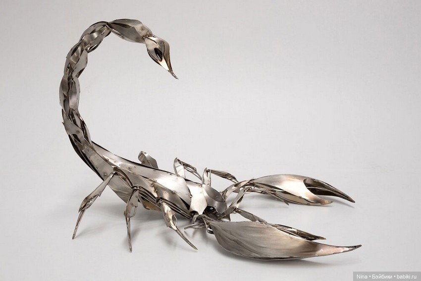 Скульптуры из металла Georgie Seccull