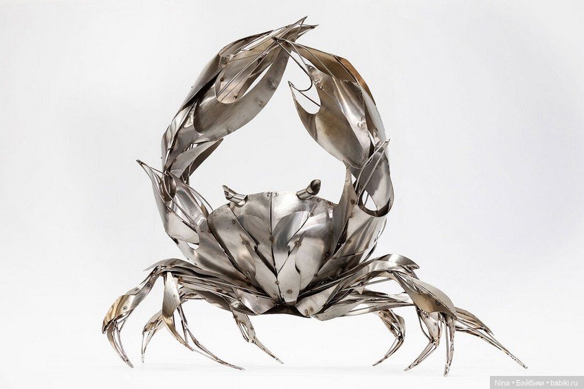 Скульптуры из металла Georgie Seccull