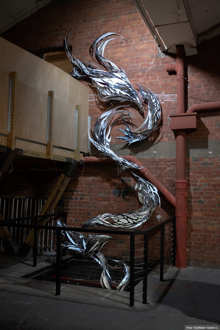Скульптуры из металла Georgie Seccull (фото 6)