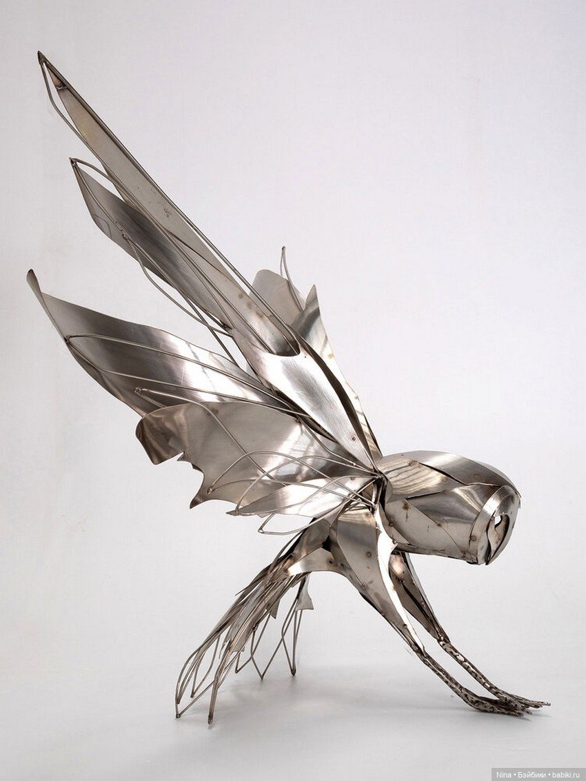 Скульптуры из металла Georgie Seccull