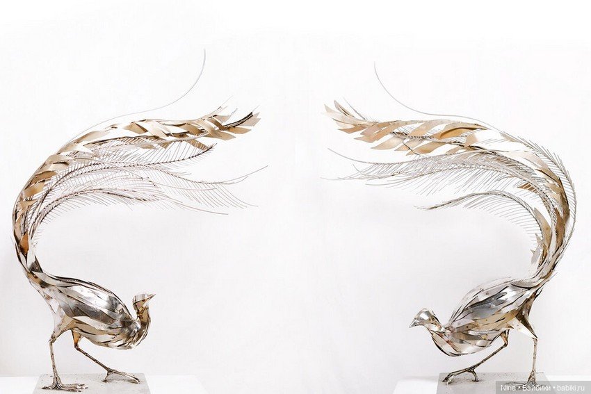 Скульптуры из металла Georgie Seccull