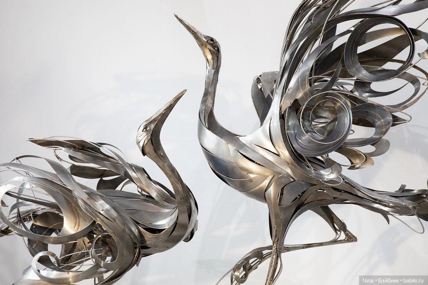 Скульптуры из металла Georgie Seccull