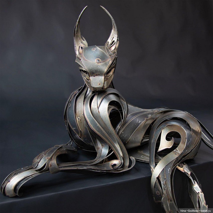 Скульптуры из металла Georgie Seccull