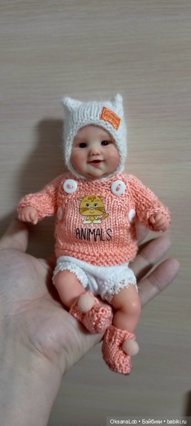 Повязушки для маленьких кукол за последние месяцы (фото 4)