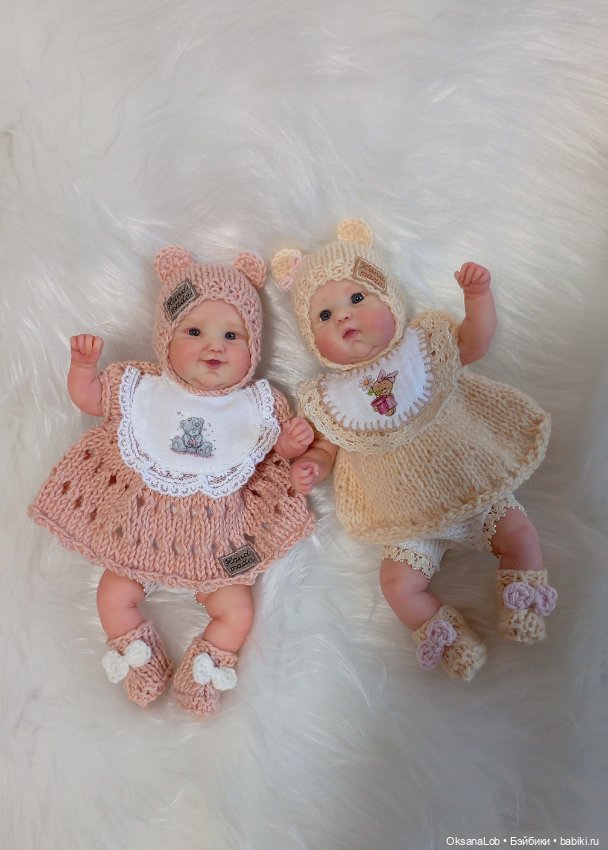 Повязушки для маленьких кукол за последние месяцы