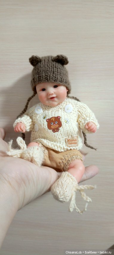 Повязушки для маленьких кукол за последние месяцы (фото 6)