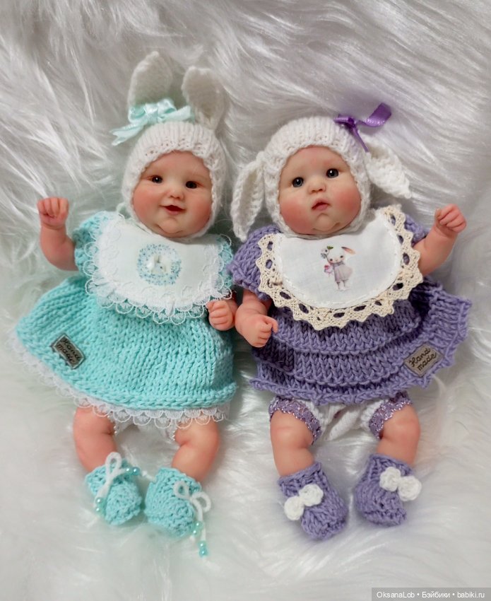 Повязушки для маленьких кукол за последние месяцы