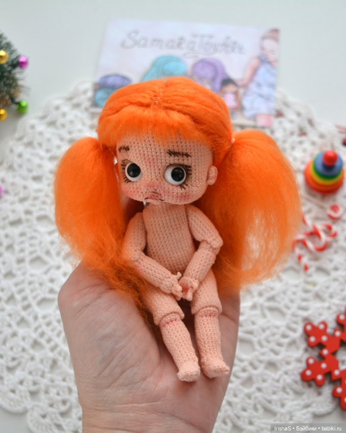 А у меня снеговичок — Авторские шарнирные куклы своими руками: лепка (фото 4)