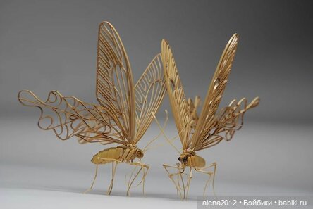 Скульптуры из бамбука Noriyuki Saitoh (фото 8)