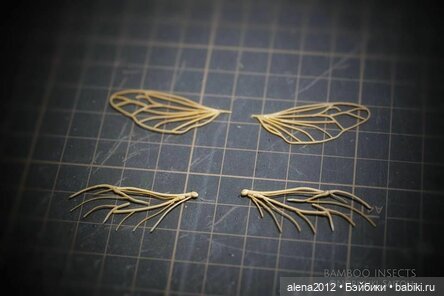 Скульптуры из бамбука Noriyuki Saitoh